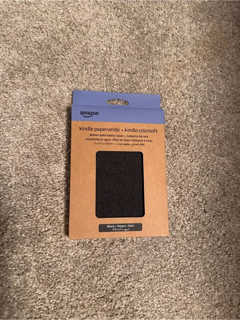 Amazon Kindle Paperwhite Fabric Cover - Black